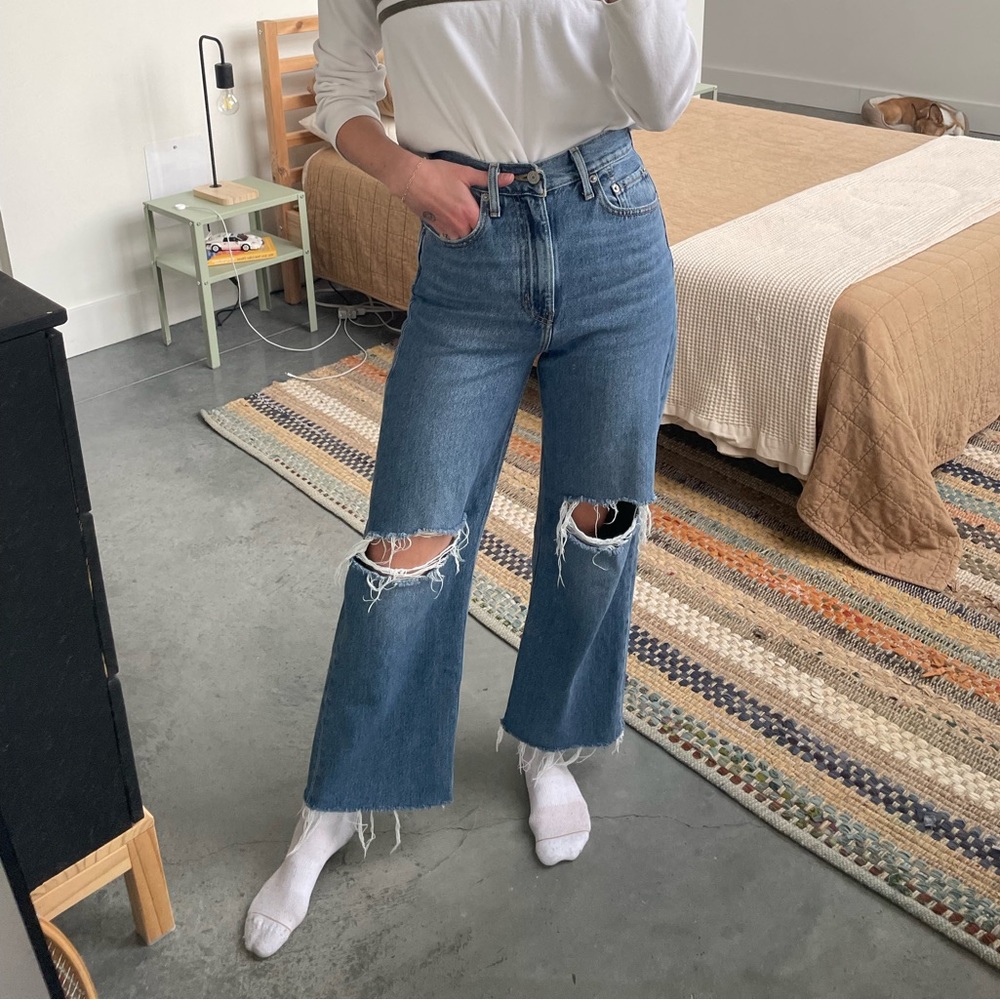 levi high loose jean